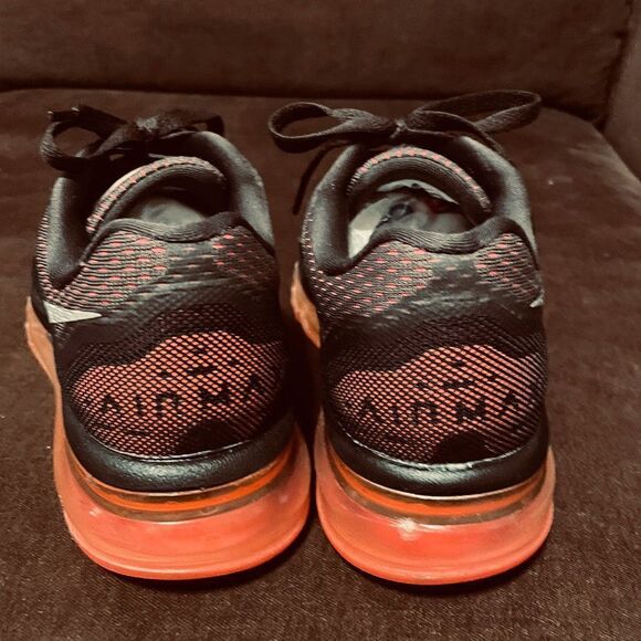 Excellent Condition NIKE AIR MAX 2014 Brown Orange White Womens 7 US - Picture 4 of 9
